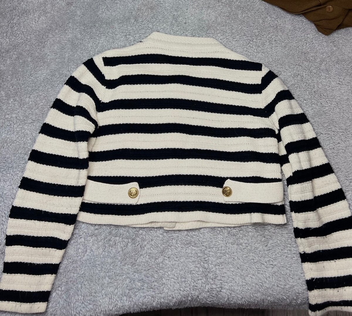 Кардиган в полоску