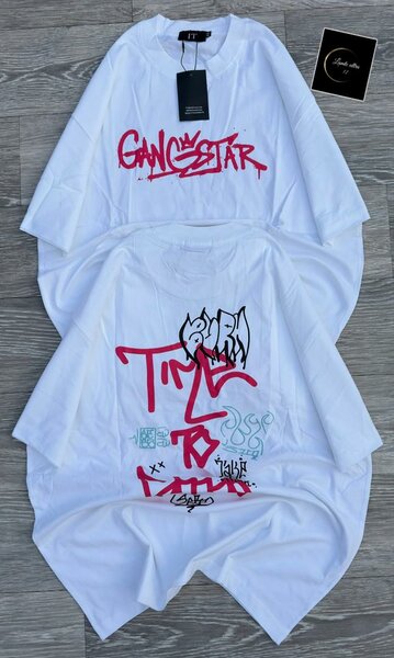 T-shirts oversize imprimés