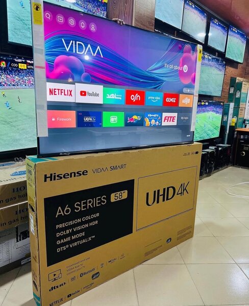 Hisense 58 inches UHD Smart 4k Tv