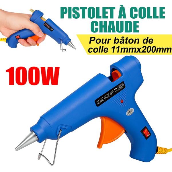 Pistolet à colle 100W puissant