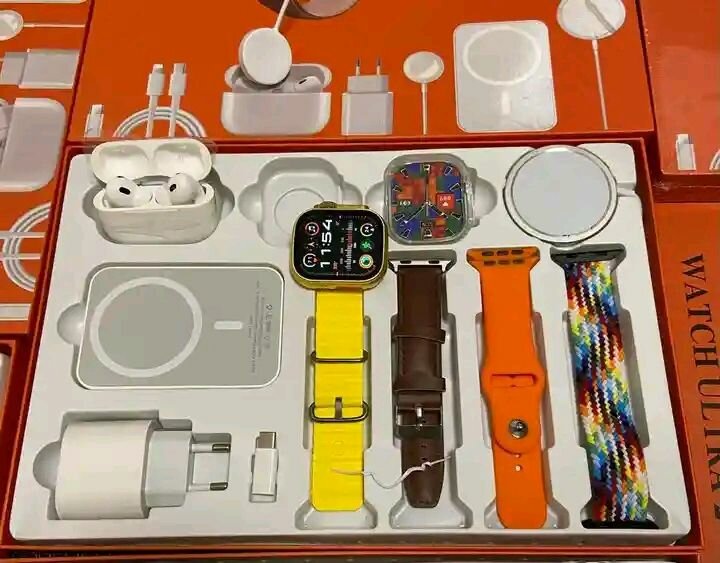 Montre connectée avec accessoires