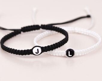 Bracelet personnalisé initiales