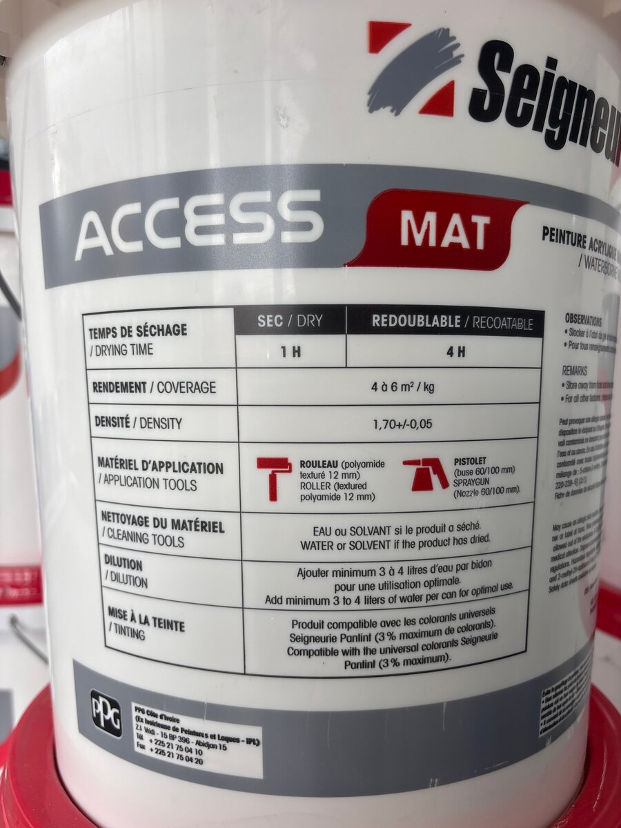Seigneurie Access Mat 30kg