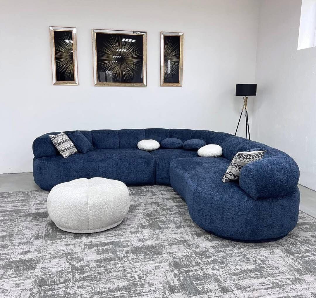 Canapé d'angle élégant