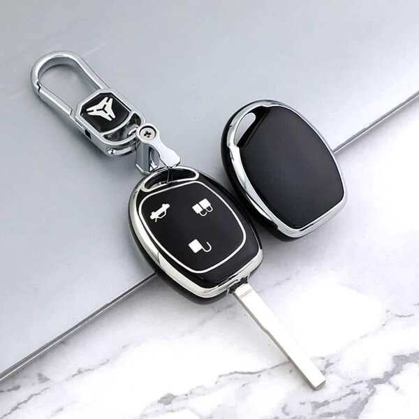 Étui de clé voiture en cuir