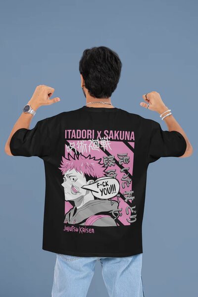T-shirt Jujutsu Kaisen Itadori x Sakuna