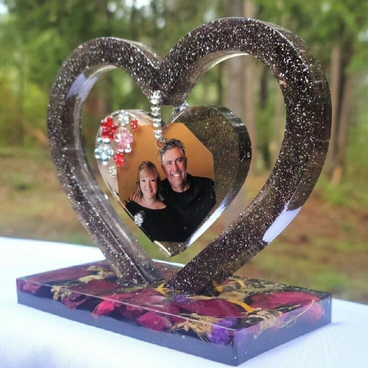 Customised resin picture frames