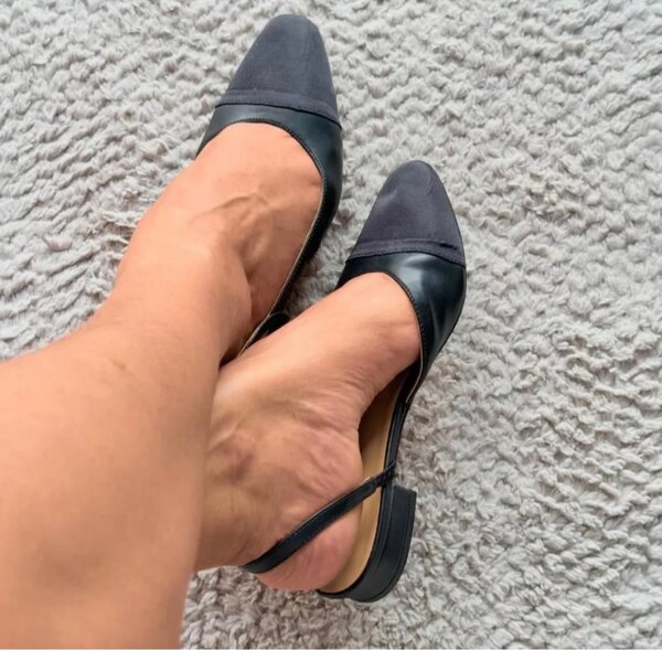 Ballerines élégantes en cuir