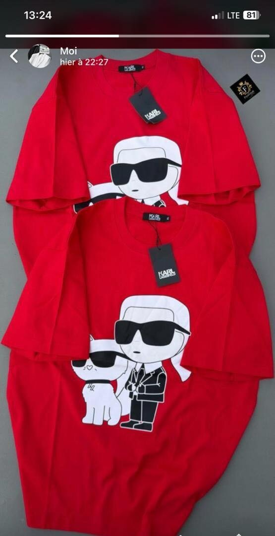 T-shirts stylés Karl Lagerfeld