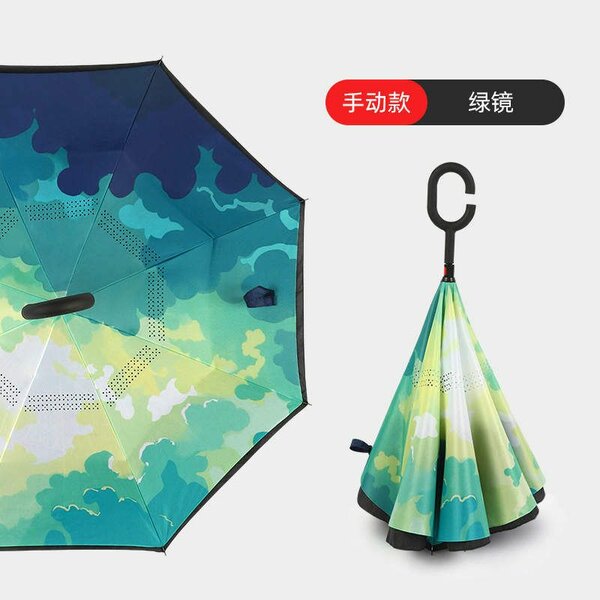 Double layer umbrellas
