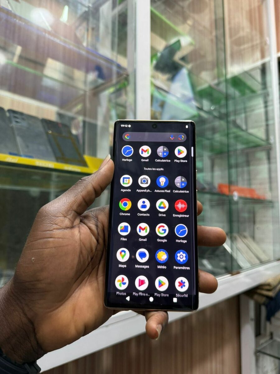 Google pixel 6 pro fissuré