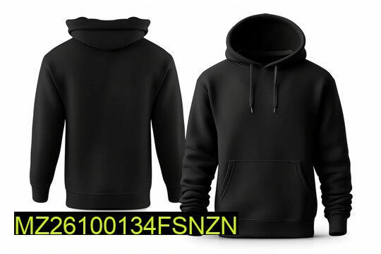 1 PCs men's Stitched Flees Plain Hoodies