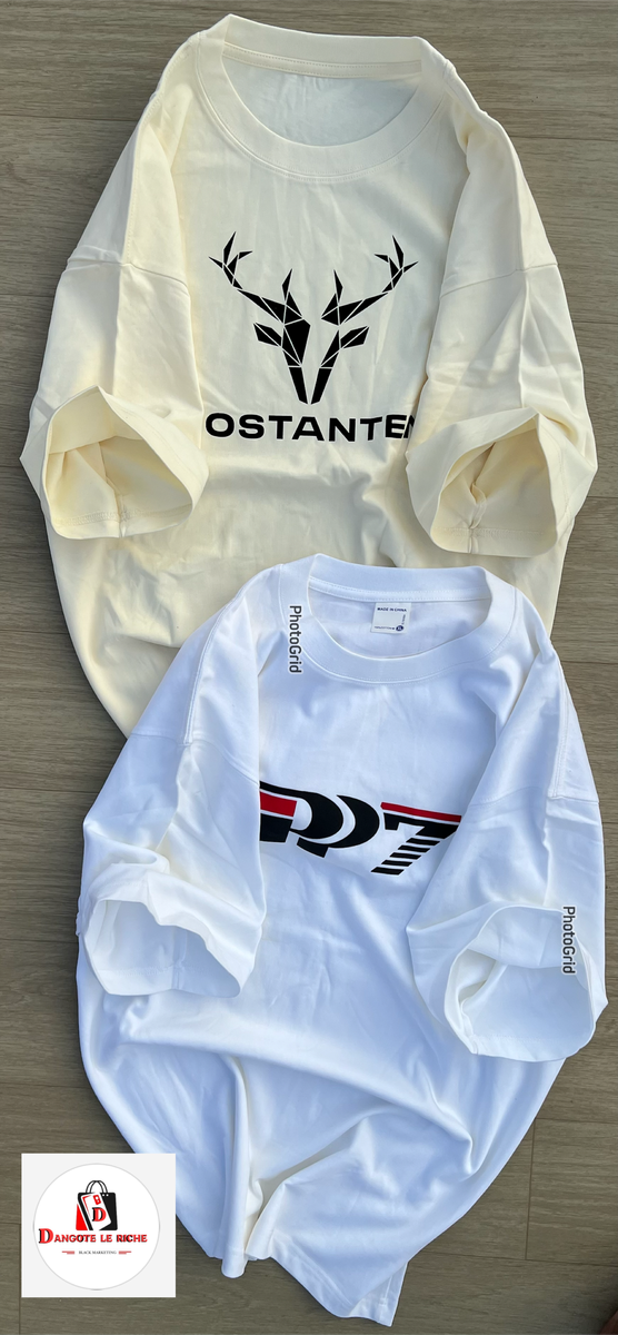 T-shirts imprimés unisexes tendance