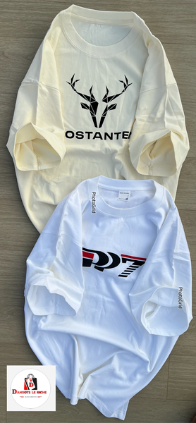 T-shirts imprimés unisexes tendance