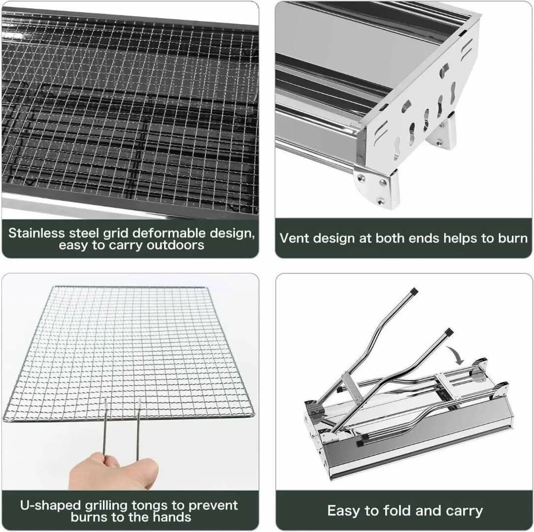 Barbecue à charbon de bois en