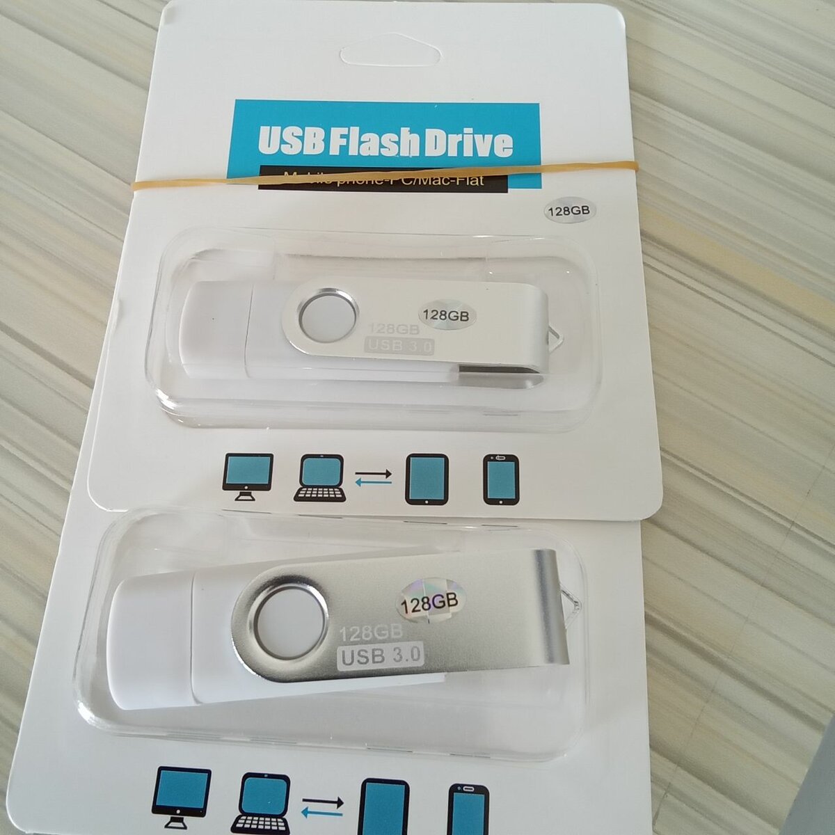 Clé USB 128 Go Rotative