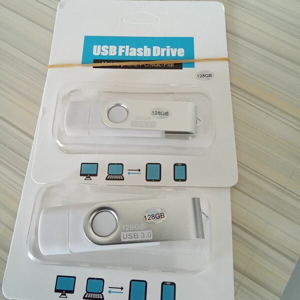 Clé USB 128 Go Rotative