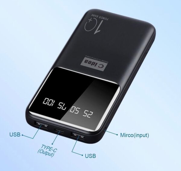 Batterie externe 10000mAh compacte