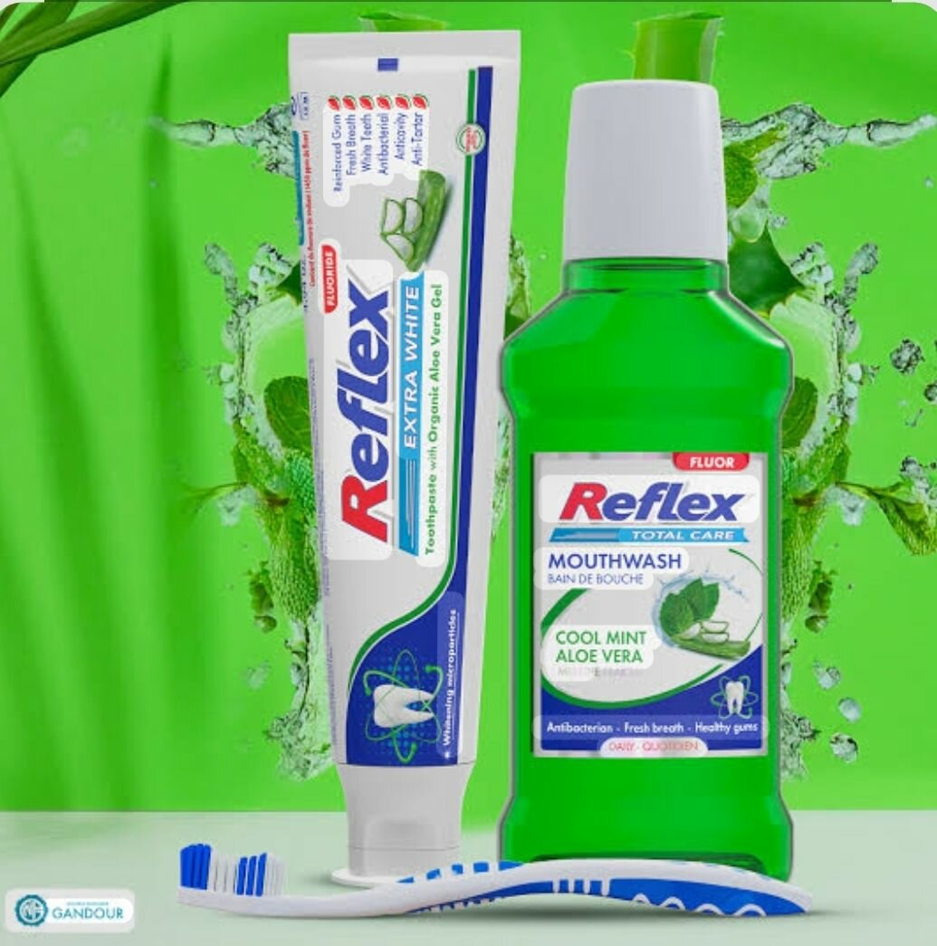 Set dentifrice et bain de bouche