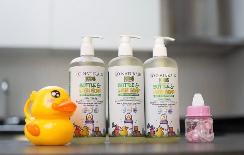 Kids bottle and dish soap