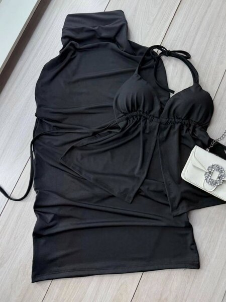 Robe ensemble bustier élégant