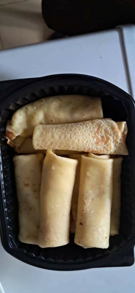 Crêpes sucrées vanille