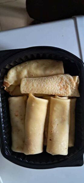 Crêpes sucrées vanille