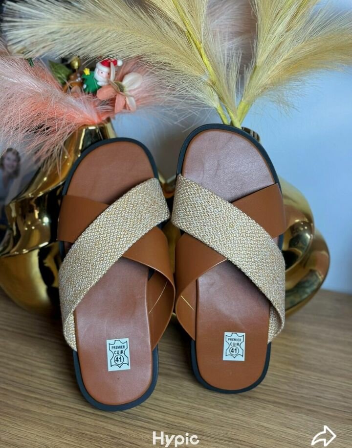 Sandales en cuir élégantes