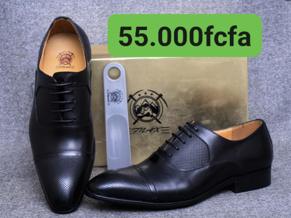 chaussures lacets noirs