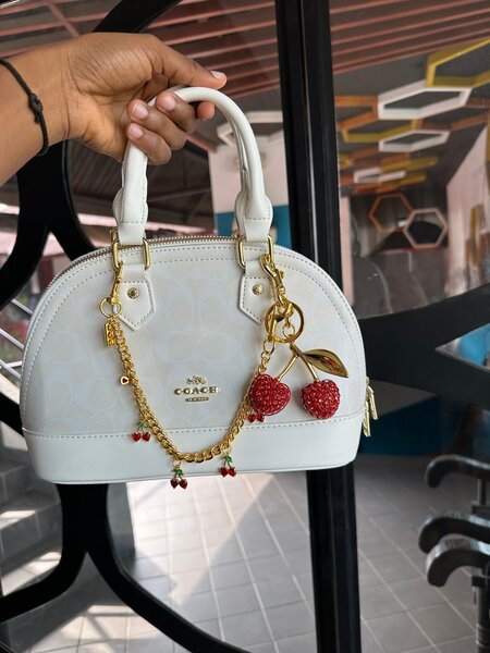 Coach parker cherry charms