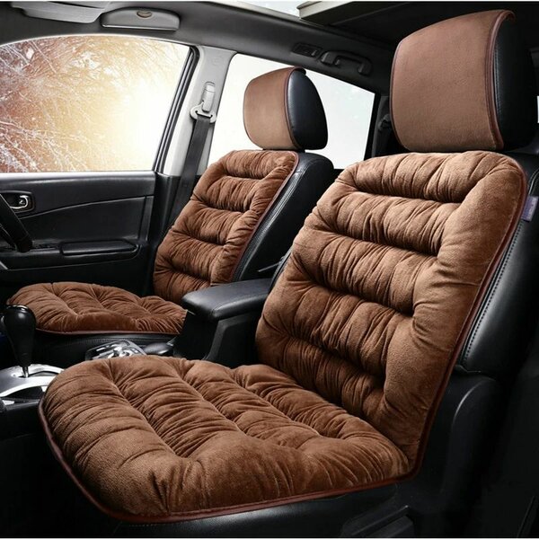 Soft And warm kushion for Car Seat & office seat | Polister