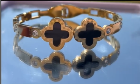 women's bracelet gold plated