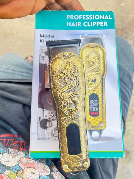 Tondeuse Pro Dragon Doré