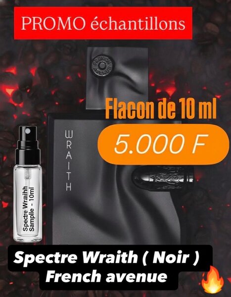 Spectre Wraith Noir - 10 ml