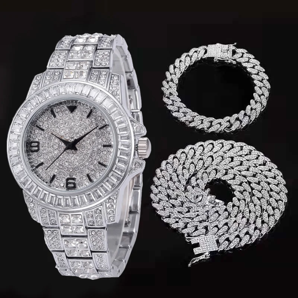 Montre et bijoux en strass