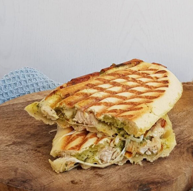 Délicieux Panini à la viande
