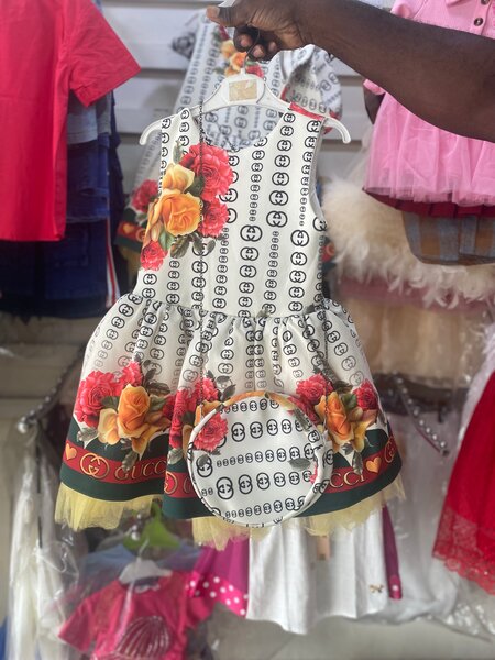 Robe à fleurs pour fille