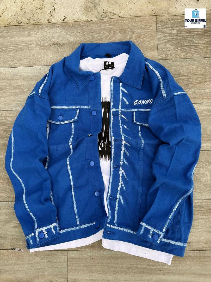 Veste en denim tendance