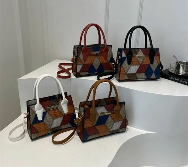 Sac à main géométrique élégant