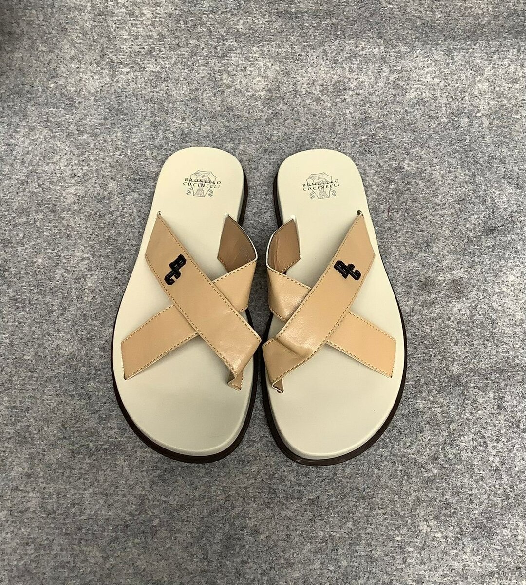 Sandales Croisées Homme Élégantes