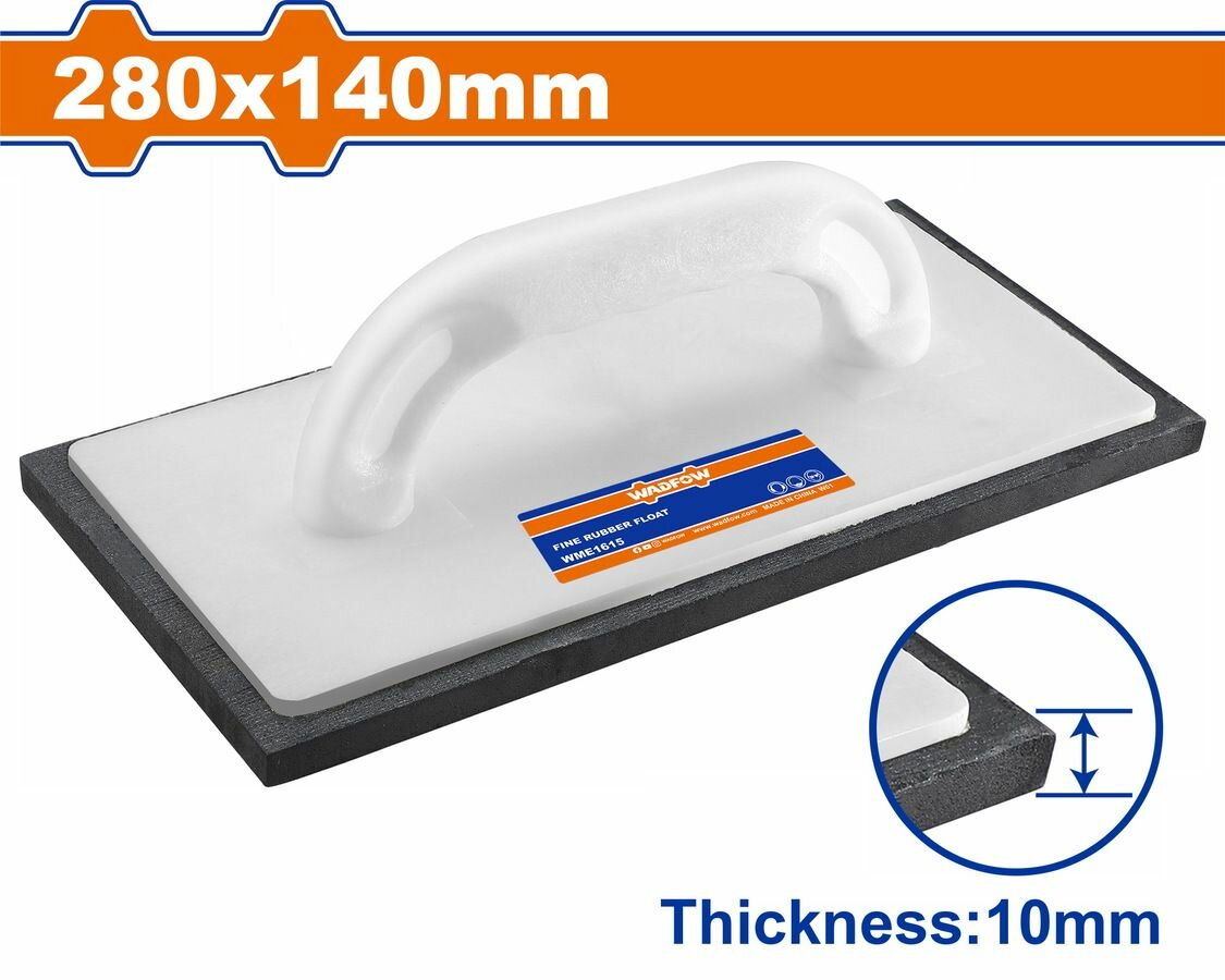 Flottant en caoutchouc 280x140mm