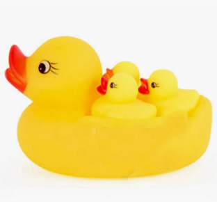 Floating Rubber Duck Family - Bath Toys