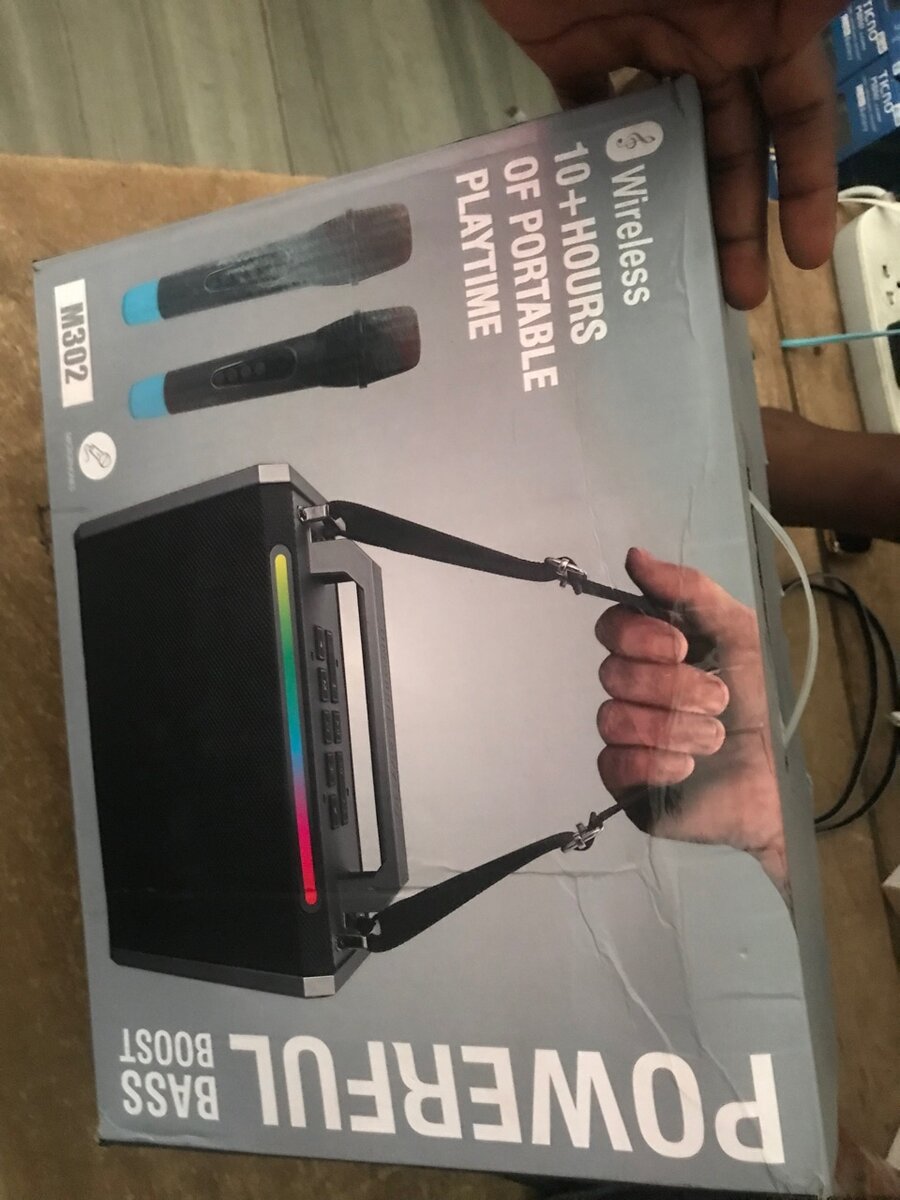 BigKaraoke Speaker with 2 mics