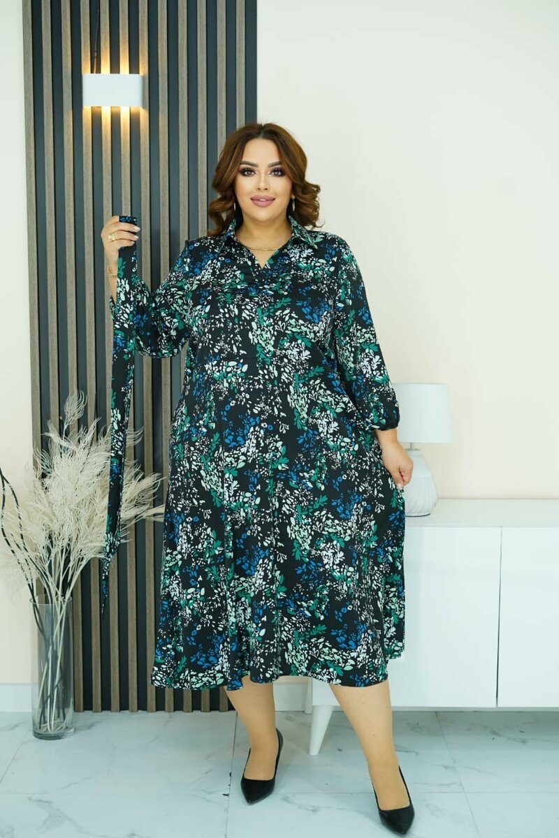 Платье Японский шелк