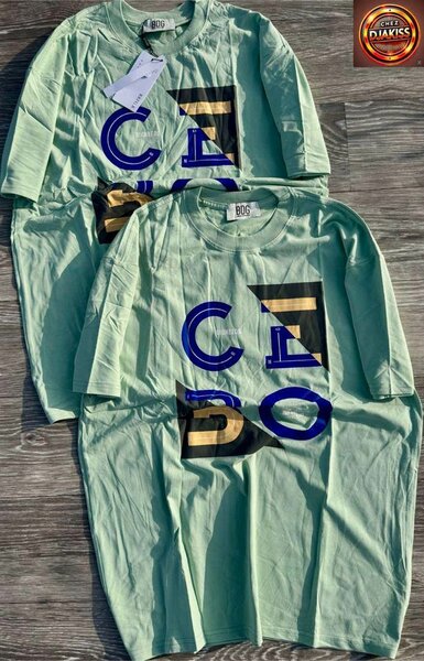 T-shirts de mode à logo imprimé