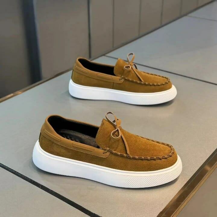 Mocassins en daim élégants