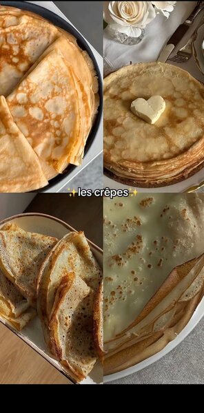 Délicieuses Crêpes nature