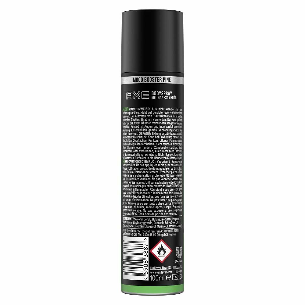 Axe Mood Booster Bodyspray Pine 100 ML