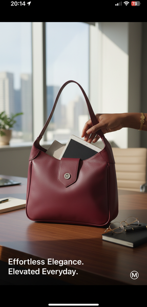 Sac à main élégant cuir