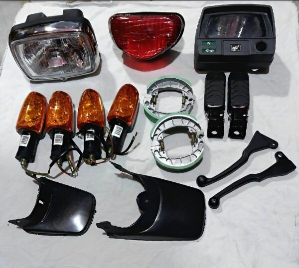 Set of Bike Parts
